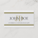 Recherche de rayures or cartes visite Conseiller juridique