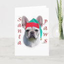 Recherche de bouledogue français noël cartes Chien