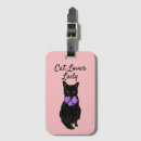 Recherche de chat drôle bagages étiquettes Animal de compagnie