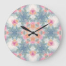 Recherche de couleur corail horloges Géométrique