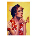 Recherche de cosmétiques vintages posters Rouge
