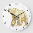 Recherche de ours blanc horloges Animal
