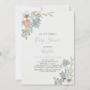 Recherche de chic boho baby shower invitations Floral
