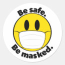 Recherche de grippe autocollants Malade