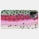 Recherche de pêche de mouche iphone coques Truite arc en ciel