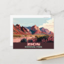 Recherche de parc national de zion cartes postales Utah
