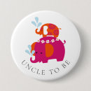 Recherche de oncle badges Baby shower