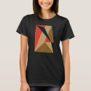 Recherche de géométrique abstrait tshirts Bleu