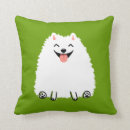Recherche de chiens blancs coussins Mignon