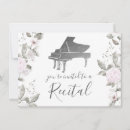 Recherche de piano invitations Floral