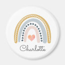 Recherche de coeur rose magnets Boho