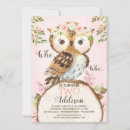 Recherche de chouette invitations D'anniversaire de hibou