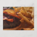 Recherche de frites cartes postales Hamburger