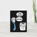 Recherche de brosse dents vœux cartes Drôle