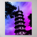 Recherche de fleur chinoise posters Vintage