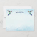 Recherche de de colibri correspondances cartes Papeterie