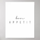 Recherche de bon appetit posters Minimaliste