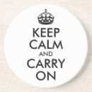 Recherche de keep calm dessous de verres Couronne