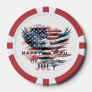 Recherche de drapeau américain jetons poker 4 juillet