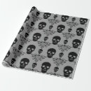 Recherche de gothique papier cadeau Crânes