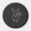 Recherche de minimalisme magnets Abstrait