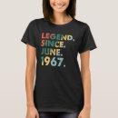 Recherche de année 1967 tshirts Légende