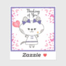 Recherche de amour papillon autocollants Violet