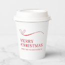 Recherche de noël gobelets papier Pour elle