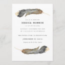 Recherche de feathers invitations Boho