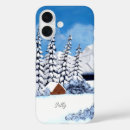Recherche de scène de neige iphone coques Cerf