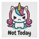 Recherche de licorne kawaii posters Girly
