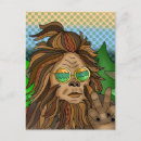 Recherche de bigfoot cartes postales Rétro