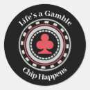 Recherche de jeton poker autocollants Puce