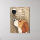 Recherche de beagle impressions sur toile Vin