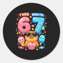 Recherche de anniversaire 67 ans autocollants J'avais 6 ans