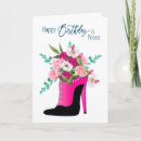 Recherche de talons hauts anniversaire cartes Nièce