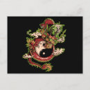 Recherche de symbole asiatique cartes postales Dragon