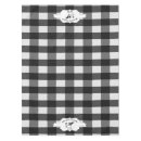 Recherche de motif noir et blanc nappes En vichy motif