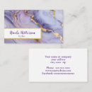 Recherche de motif or cartes visite Marbre