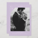 Recherche de lilac save the dates Chic