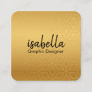 Recherche de arrondi cartes visite Or et noir tendance