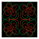 Recherche de fleurs abstraites posters Coloré