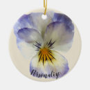 Recherche de pansy ornements Violet