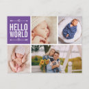 Recherche de bonjour monde cartes postales Annonce de naissance