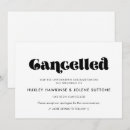 Recherche de annulation invitations Changement de plans