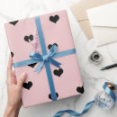 Recherche de coeurs noirs papier cadeau Amour