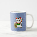 Recherche de chat chanceux tasses Maneki neko