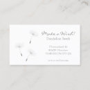 Recherche de souhaits cartes visite Floral