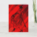 Recherche de flamenco vœux cartes Rouge