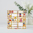 Recherche de mondrian vœux cartes Modernisme
